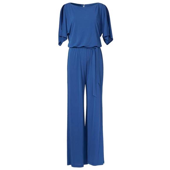 TRINA TURK bernice jumpsuit in blue - Picture 4 of 4